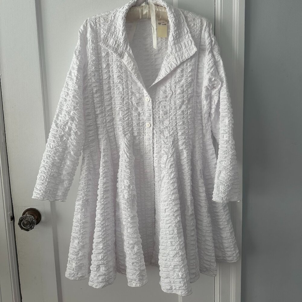 Heydari White Jacket with Tags